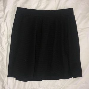 Black skater skirt